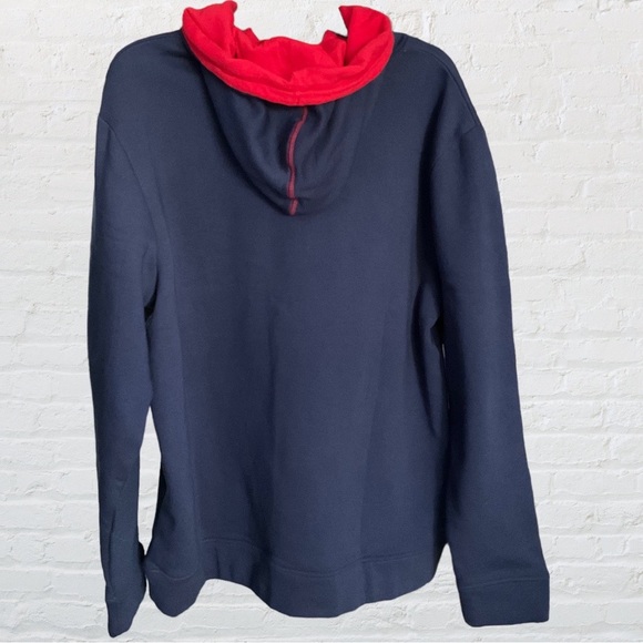 Boston Red Sox Fanatics Branded Ultimate Champion Logo Pullover Hoodie Navy/Red - Picture 3 of 8